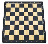 Доска шахматная виниловая Премиум 51 см. черная (арт. DMR06a)